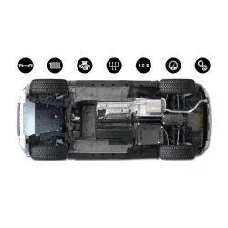 Stalowa osłona silnika Dacia Duster I 4x4 (2010-2017)